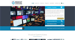 Desktop Screenshot of broadcastarabia.com